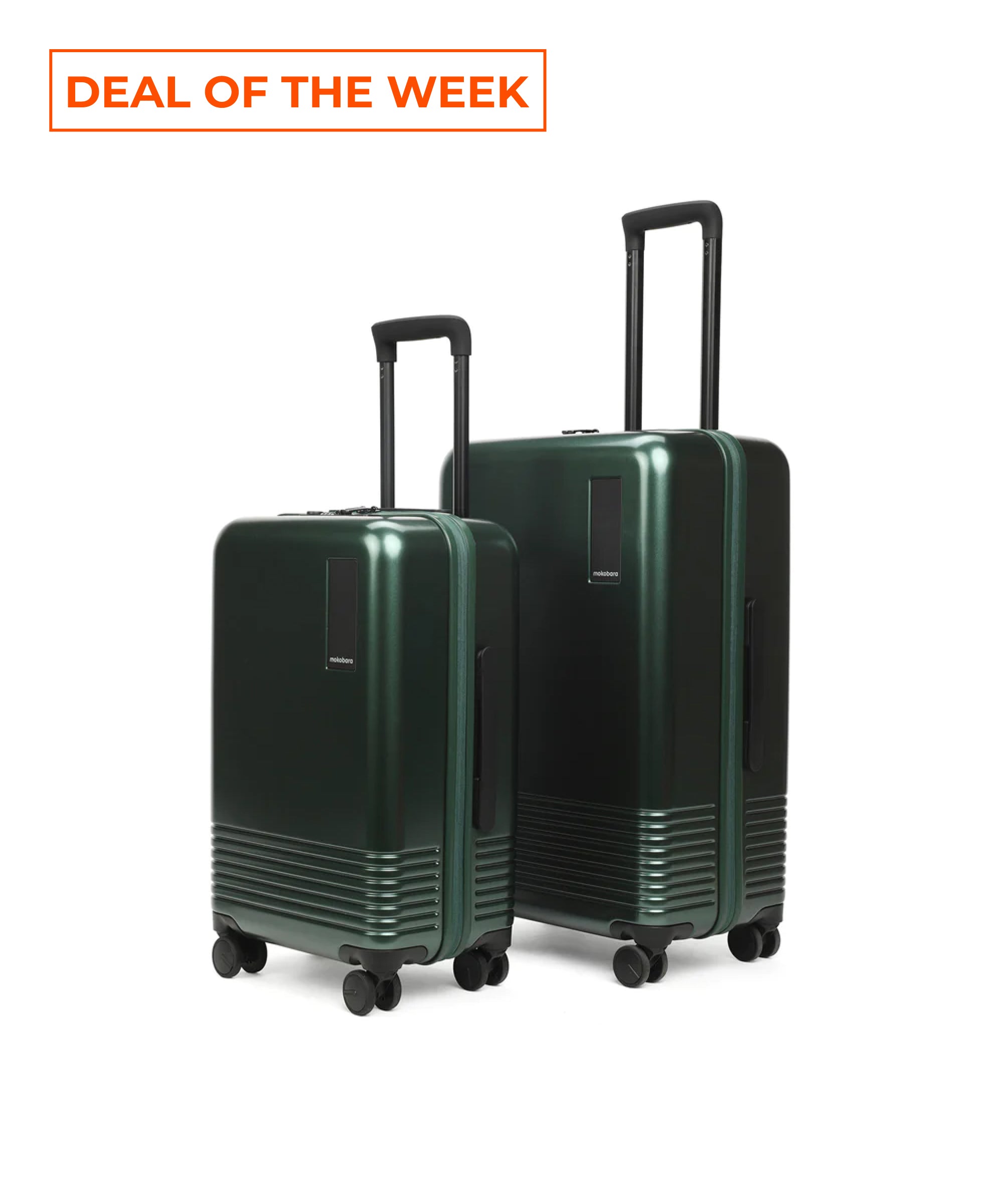 Color_Reflection Eve (Gloss Edition) | Set of Two Luggage